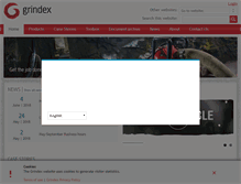 Tablet Screenshot of grindex.com